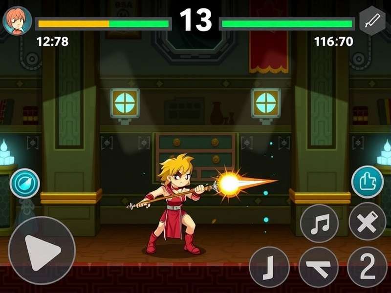 Fast Ginger Combatant Game Screenshot